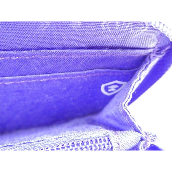 Vera Bradley Wild Roses RFID Small Zip-Around Cotton Wallet NWT - Picture 10 of 10